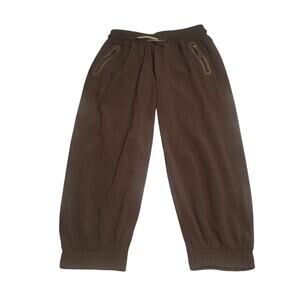 Athleta Girl Size 8/10 Discovery Camp Capri Jogger with Zip Slash Pockets